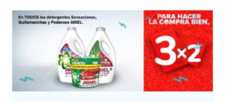 3×2 en Cuidado para la ropa en Carrefour.