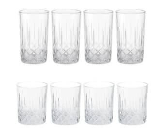 SILVERCREST® Whiskey- of longdrinkglazen voor €4,99 bij de Lidl