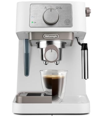 De'Longhi Cafetera Manual Stilosa EC260.W, 15 Bares de Presión por 90.90€