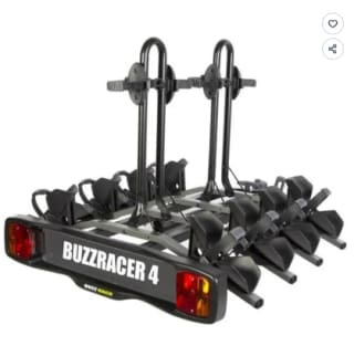 Porte-vélo sur attelage plateforme BUZZRACK - BUZZRACER 4 à 429,89€
