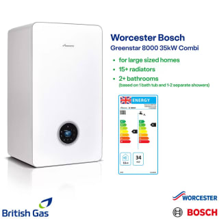 Worcester Bosch 8000 36kW Combi Boiler Installed Deal – £2,999.98 Costco