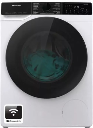 Hisense wasmachine WF5V843BW/BLX voor €349 bij Ibood