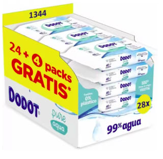Dodot Pure Aqua toallitas por 36.98€