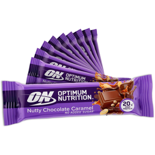 10st Nutty Chocolate Caramel Proteïnereep 70g voor €7,99 bij Foodello