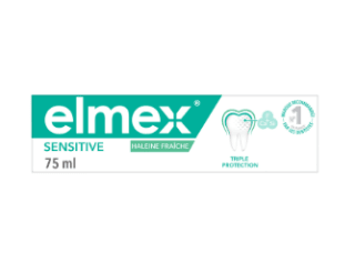 Dentifrice Sensitive Haleine Fraîche ELMEX à 5,09€