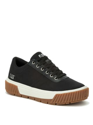 Zapatilla Casual Mujer Amp Canvas Negro Cat por solo $54.990 en CAT