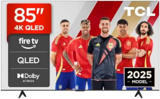 TCL 85T6C Televisor 85 Pulgadas QLED 4K, Smart TV con Fire TV por 899€