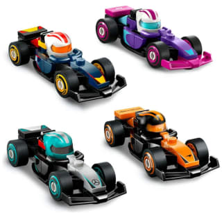 Minifigures Coches de F1 Coleccionables por $59 | Oferta Sears