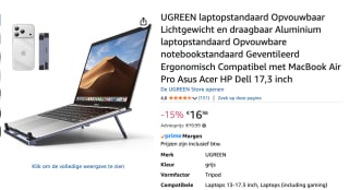 UGREEN laptopstandaard voor €16,98 bij Amazon