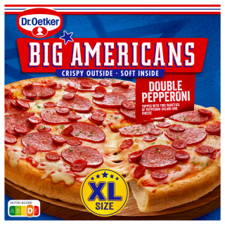 Dr. Oetker Big Americans-pizza's voor €1,99 bij Dirk