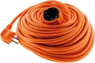 Zenitech Cable alargador H05VVF 3G1,5 mm² 10 m naranja por 9,29€ en Amazon