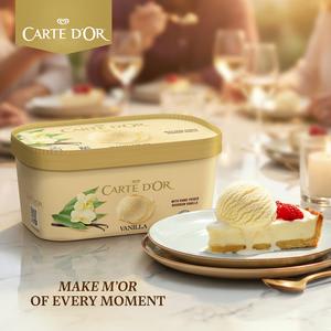 Carte D'or 900ml Madagascan Vanilla Ice Cream Tub for £1.95 at Sainsbury's
