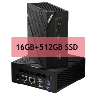 Mini PC FIREBAT AM02 AMD Ryzen 5 6600H 16GB 512GB SSD Windows 11 por 190,09€