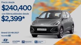 Hyundai GRAND i10 HB GL TM 2027 por $240,400