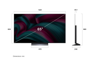 LG OLED evo AI C5 65 pouces pour 1.399,00€ chez LG