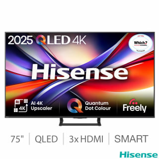 Hisense 75 Inch QLED 4K Smart TV for £649.98