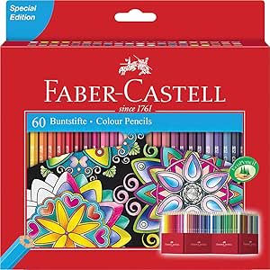 Coffret de crayons de couleur - FABER-CASTELL à 12,25€
