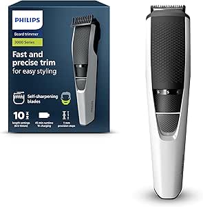Philips Beardtrimmer Serie 3000, Barbero Recortadora de Barba por 14.80€
