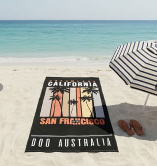 DOO AUSTRALIA | Toalla De Playa Burn Rebaja $12.990 solo en Falabella, Chile