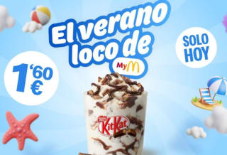 McDonald's McFlurry por solo 1,60€ solo Hoy