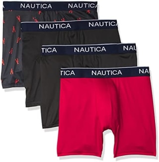 Nautica Pack de 4 bóxers para hombre por $342.22 en Amazon