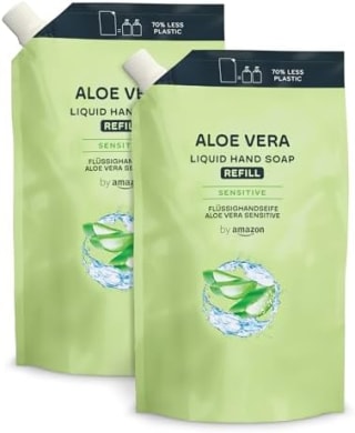 by Amazon Recharge savon mains Aloe Vera 2 x 1000 ml pour 4,75€ chez Amazon