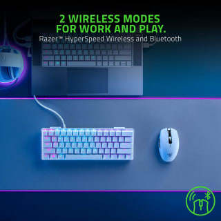 Razer Orochi V2 - Ratón Gamer Inalámbrico, White Edition por $605 en Amazon