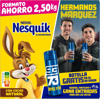 Nesquik Cacao Soluble 2,5kg por 12,25€ en Amazon