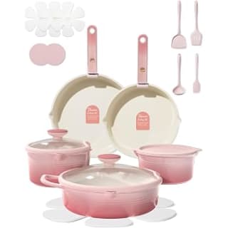 CAROTE - Juego de utensilios de cocina antiadherentes por $1,248.37 en Amazon
