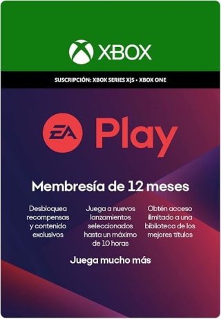 10 meses de Xbox Game Pass Ultimate por $1,374 en Amazon (truco con EA Play)