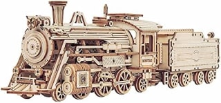 Robotime Puzzle 3D Tren Madera Maquetas para Construir por 21.99€