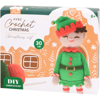 Kit de ganchillos con figura de Navidad Avec varios modelos a elegir, tiendas física
