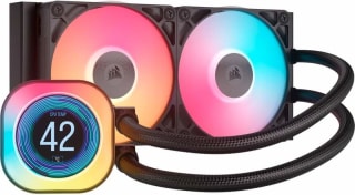 Corsair iCUE Link Titan 240 RX LCD waterkoeler voor €129,- bij Megekko