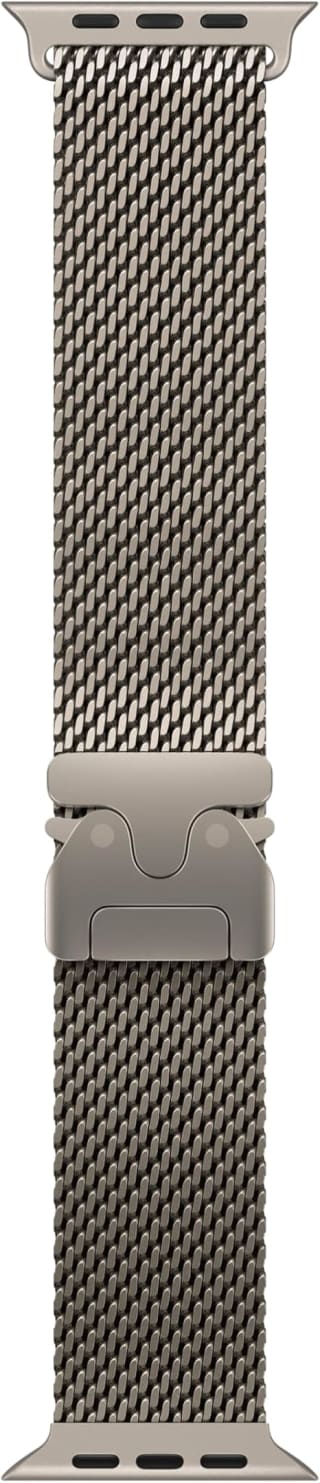 Apple 49mm Titanium Milanese Loop - Medium voor €149 bij Amazon