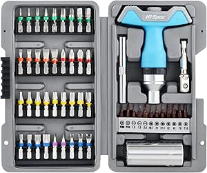 Hi-Spec 52pc Screwdriver Bit Set & Socket Adaptor for £8.99