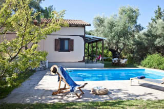8 dagen Lefkas — Monodentri 3-kamer villa (6 pers.) voor €1.500,54 bij Eliza was here
