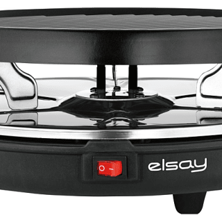 Raclette Grill 6 coupelles Elsay à 8€ chez E.Leclerc