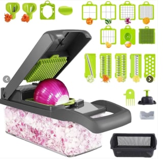 Cortador de Verduras 22 en 1 Gris LELOX $12.990 disponible solo en Sodimac, Chile