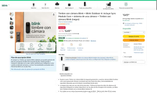 Timbre Blink + Cámara por $649 | Oferta Amazon
