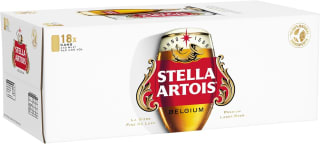 Stella Artois Premium Lager Beer Can, 440ml (Pack of 18) for £14.00 at Amazon