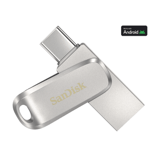SanDisk Ultra Dual Drive Luxe 512 Go (clé USB Type-C/Type-A) à 59,99€ chez Sandisk