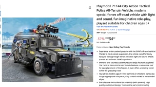 PLAYMOBIL City Action 71144 SE-terreinwagen, voor €34,40 bij Amazon