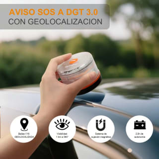 EXTRASTAR Baliza V16 luz de emergencia por 9,71€ en AliExpress
