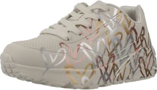 Skechers Uno Lite Metallic Love zapatillas niña por 28,49€ en Amazon