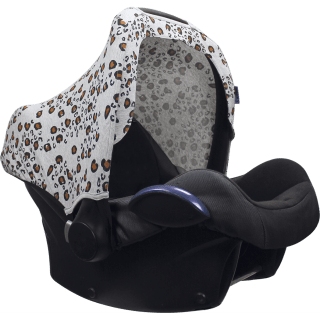 Zonnekap Dooky Hoody Leopard voor €2,99 bij Van Asten Babysuperstore