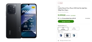 POCO C85 128GB por $1,999 | Oferta Bodega Aurrera