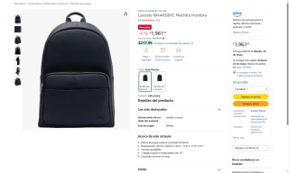 Mochila Lacoste NH4430HC por $1,962 | Oferta Amazon