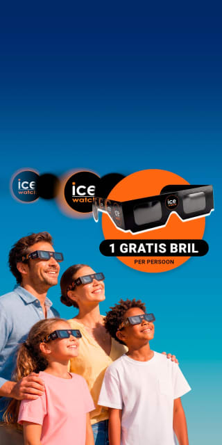 Gratis zonsverduisteringsbril bij Ice-Watch