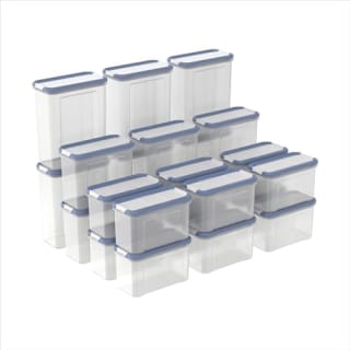 Rotho DOMINO juego de 24 botes de almacenamiento por 13,10€ en Amazon