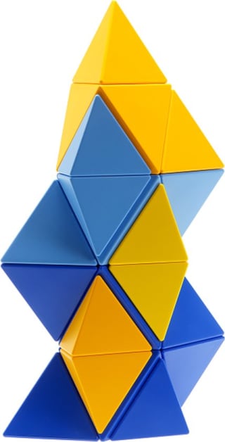 Trido - Sky Medium 24 Magneetblokken voor €37,99 bij Bol